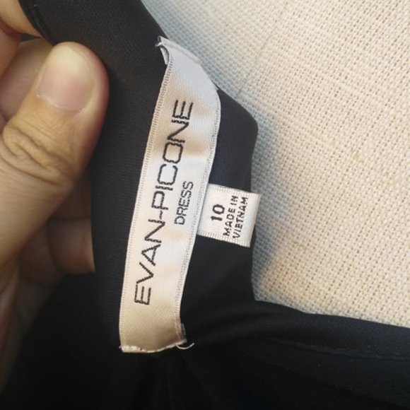 Evan-Piccone  - cowl neck dress - Picture 3 of 7